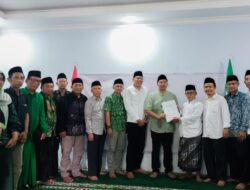 Sowan ke PCNU Pemalang, Vicky – Wendi Minta Restu dan Diskusi Pembangunan