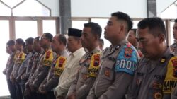 Ratusan Anggota Polres Pemalang Sholat Gaib Doakan 3 Kru Jurnalis Korban Kecelakaan di Tol