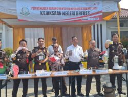 Barang Bukti Ribuan Butir Obat Terlarang Dimusnahkan