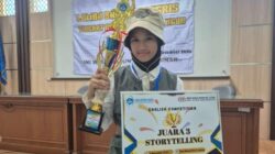 Siswi SMP N 2 Kota Pekalongan Raih Juara Lomba Story Telling tingkat Provinsi