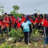 Peduli Lingkungan, Ratusan Siswa-Siswi SMK Negeri 3 Kota Pekalongan Tanam 1.000 Bibit Mangrove