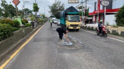 Lubang di Jalan Pantura Makan Korban, Pemkab Batang Desak Balai Jalan Nasional Segera Diperbaiki