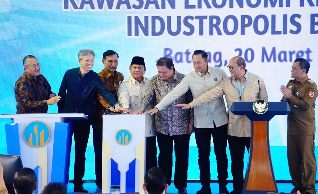 Presiden RI Prabowo Subianto, Resmikan KEK Industropolis Batang