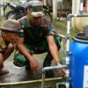 Babinsa Lebakbarang Berinovasi dengan Filter Air Backwash untuk Masyarakat Desa Sidomulyo