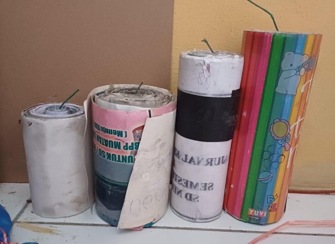 Polisi Amankan Petasan Ukuran Jumbo