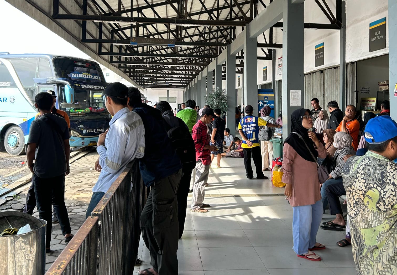 Arus Balik Idul Fitri, Ribuan Warga Pemalang Kembali ke Perantauan 