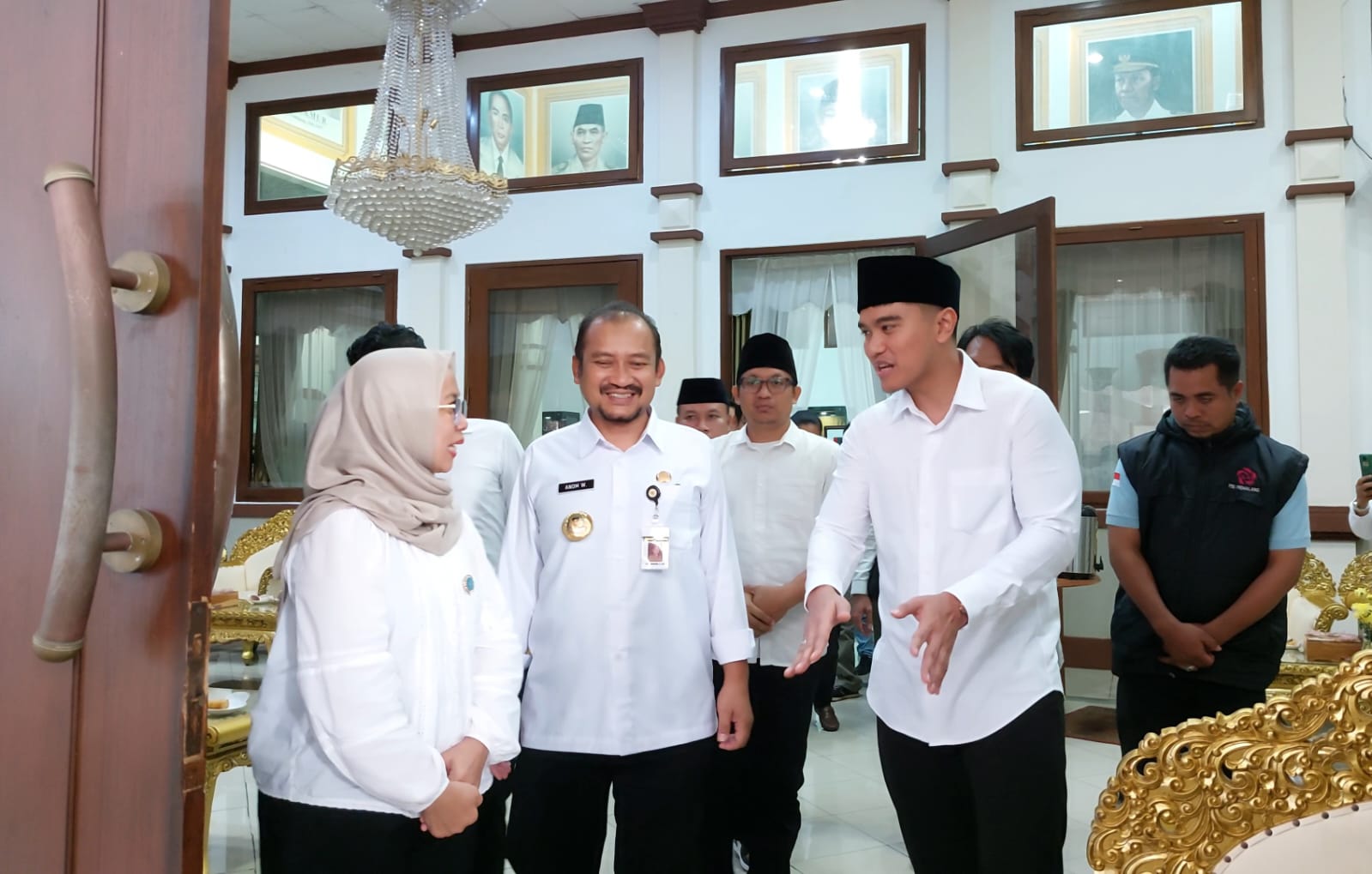 Kaesang Pangarep Temui Bupati Pemalang