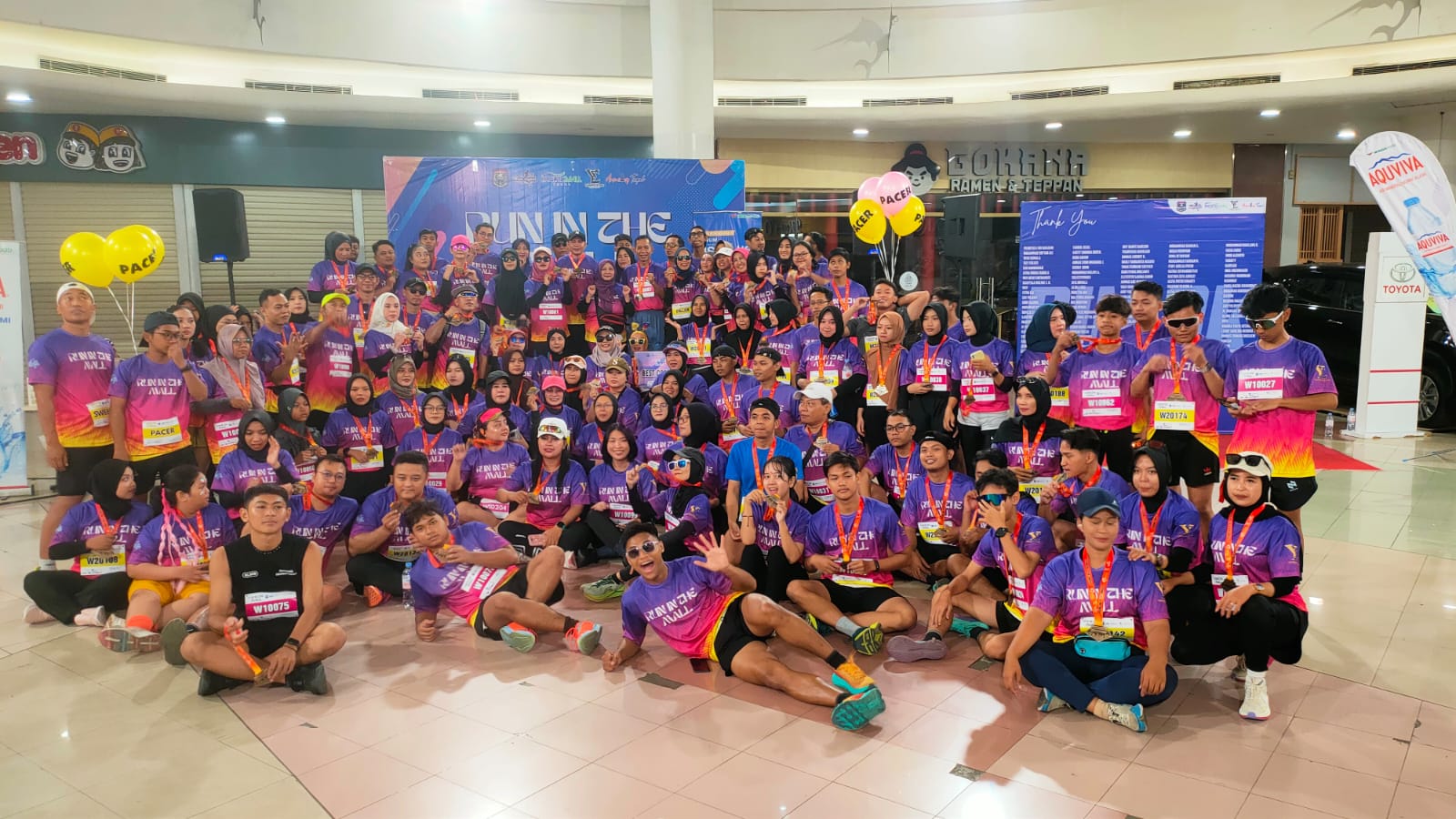 Ratusan Pelari Meriahkan Run in the Mall di Pacific Mall Tegal