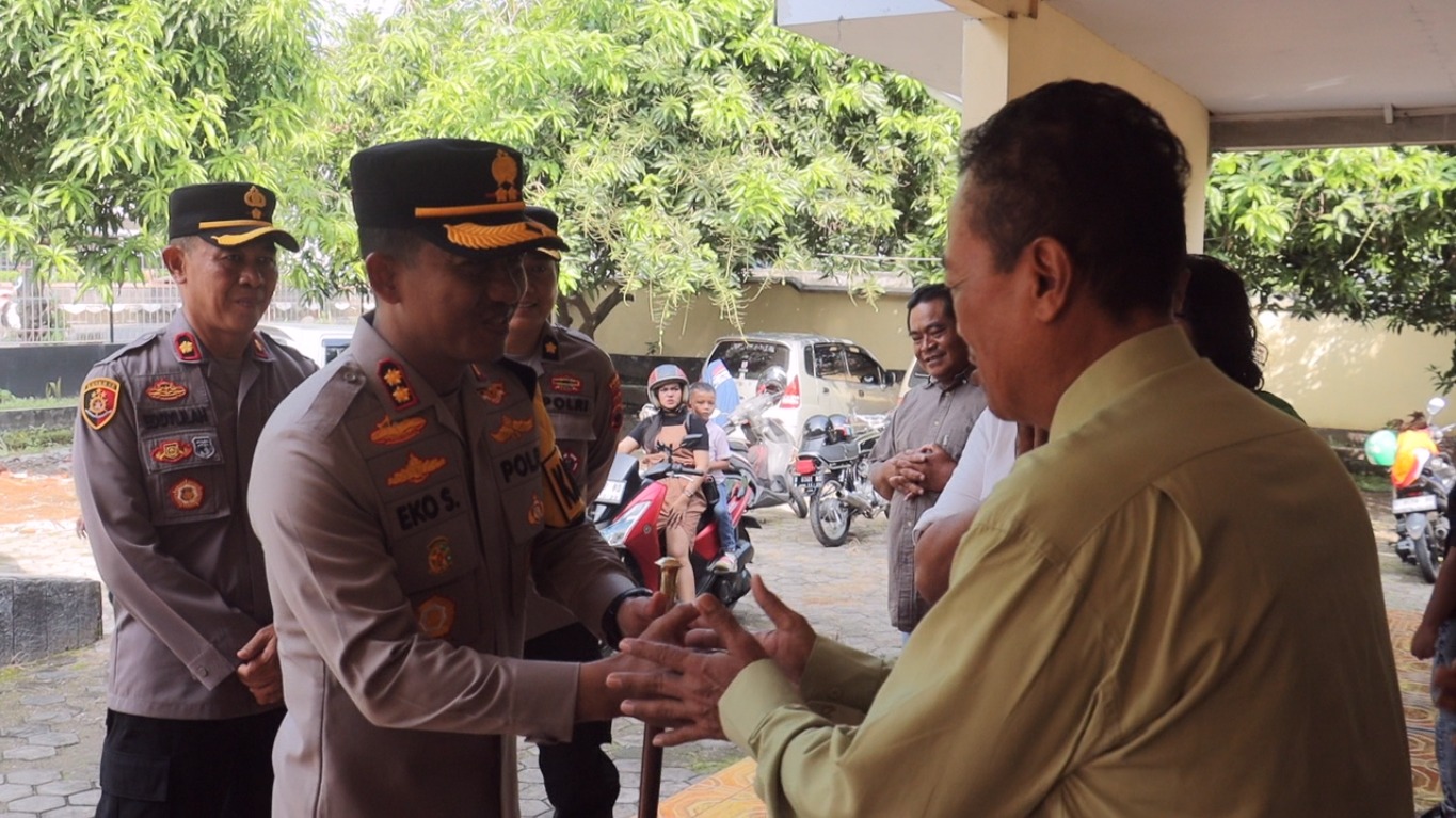 Kapolres Pemalang Patroli ke Gereja, Cek Pengamanan Ibadah Kenaikan Yesus Kristus