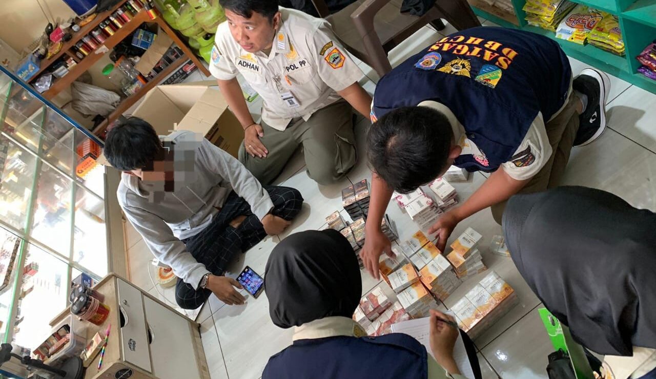 3.834 Batang Rokok Ilegal Ditemukan
