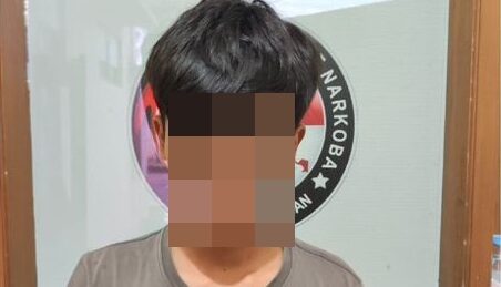 Pemuda Ditangkap Satresnarkoba Polres Pekalongan