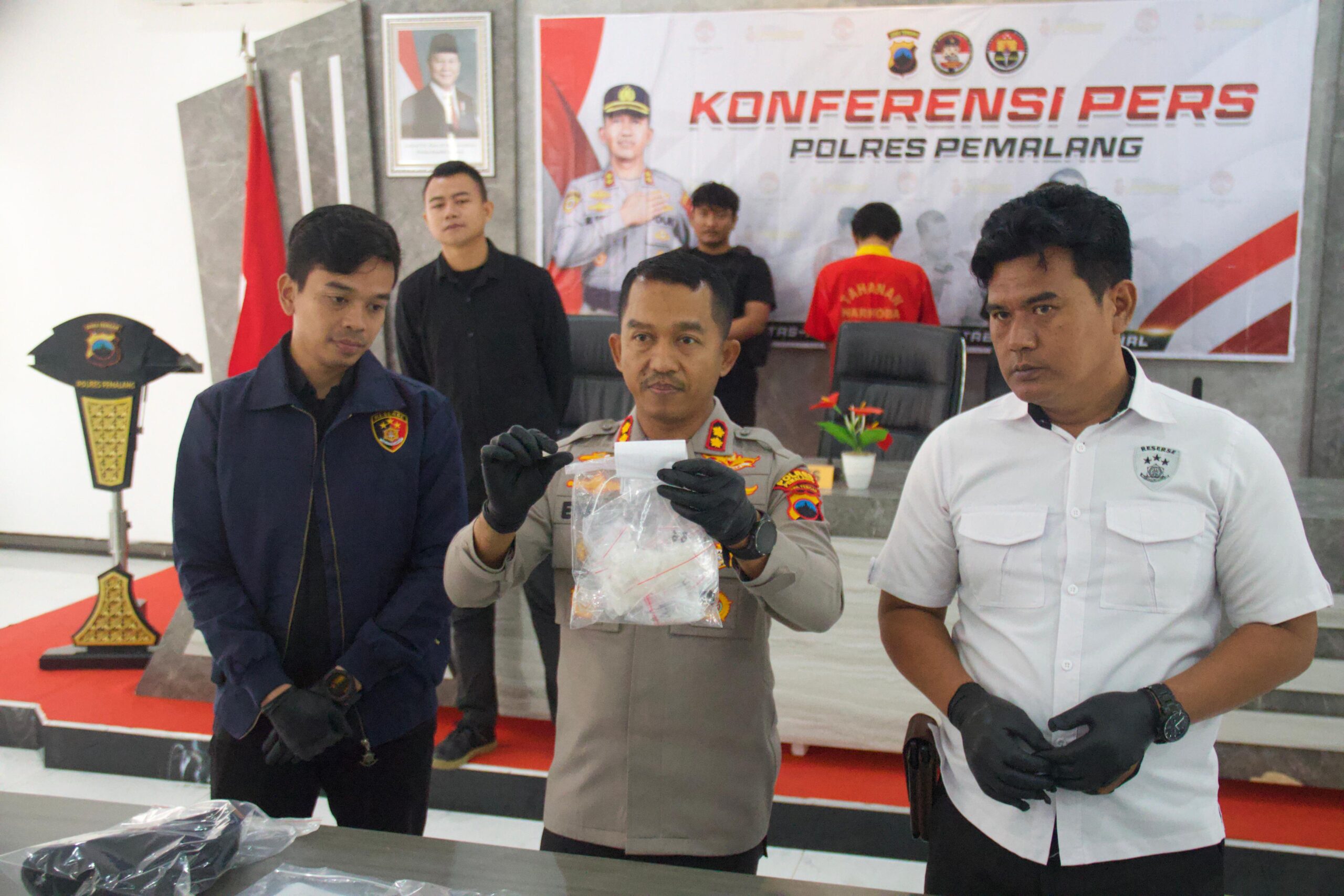 Residivis Narkoba Pemalang Dibekuk Polisi, Terancam Hukuman Mati