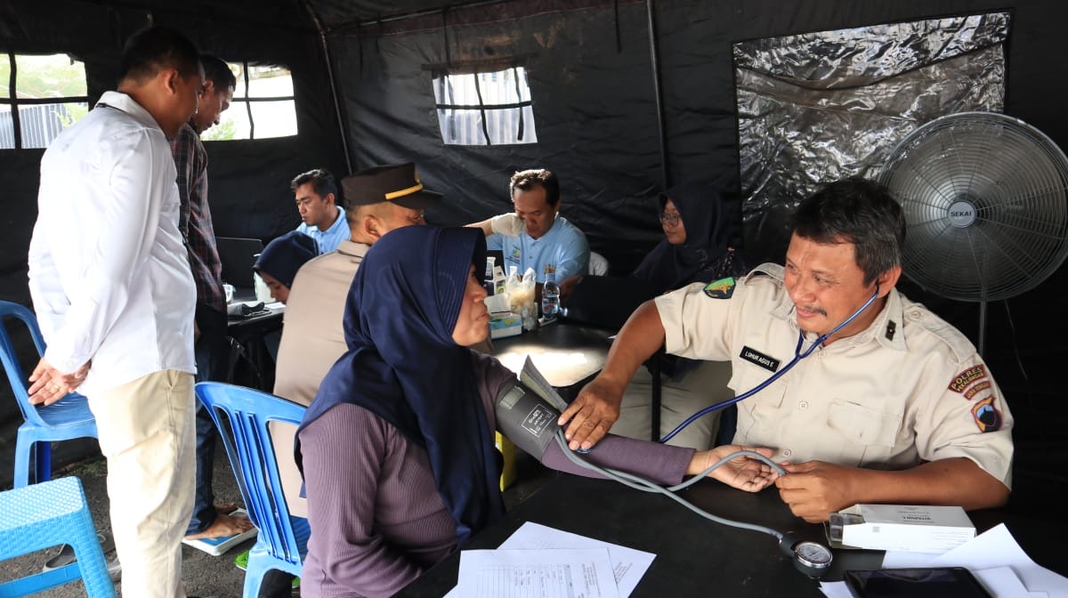 Polres Pekalongan Gelar Layanan Kepolisian di Car Free Day