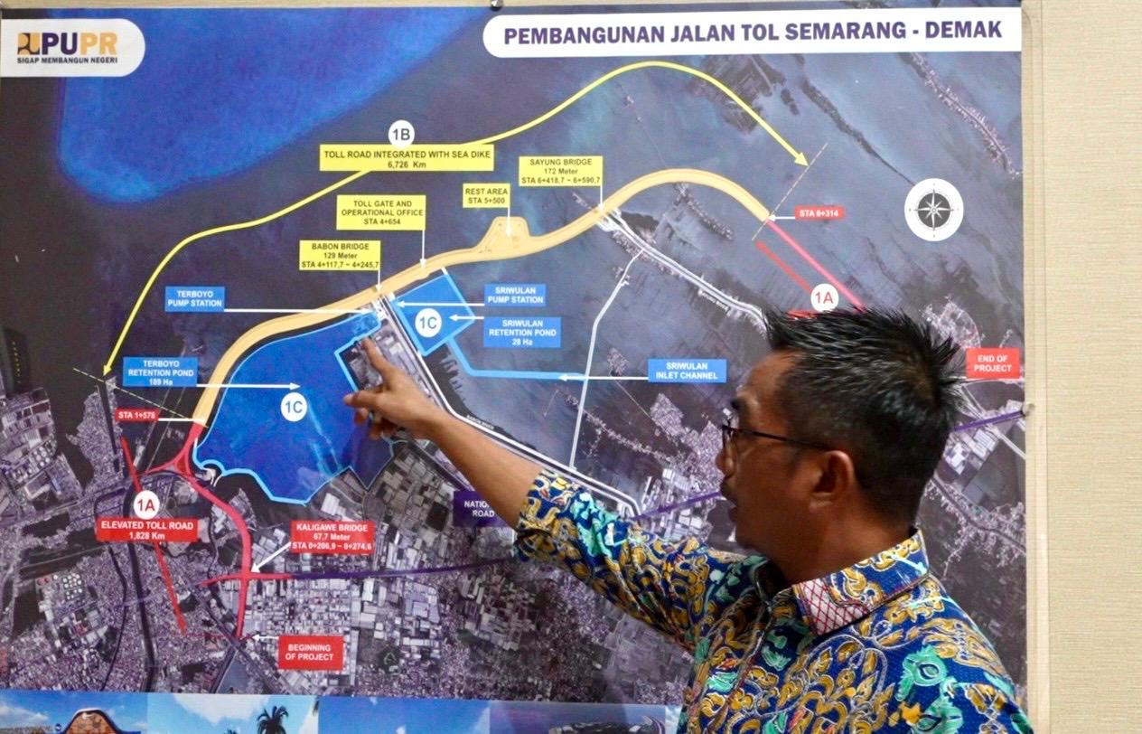 Proyek Tol Semarang–Demak Seksi 1 Rampung 2027, Solusi Atasi Rob dan Banjir