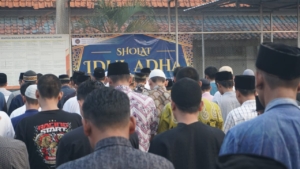 Rayakan Idul Adha di Balik Jeruji, WBP Rutan Pekalongan Bersama Petugas Ikut Sembelih Delapan Kambing Qurban