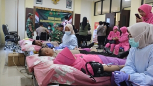 Polres Pekalongan Gelar Donor Darah Sambut HUT Bhayangkara ke-79
