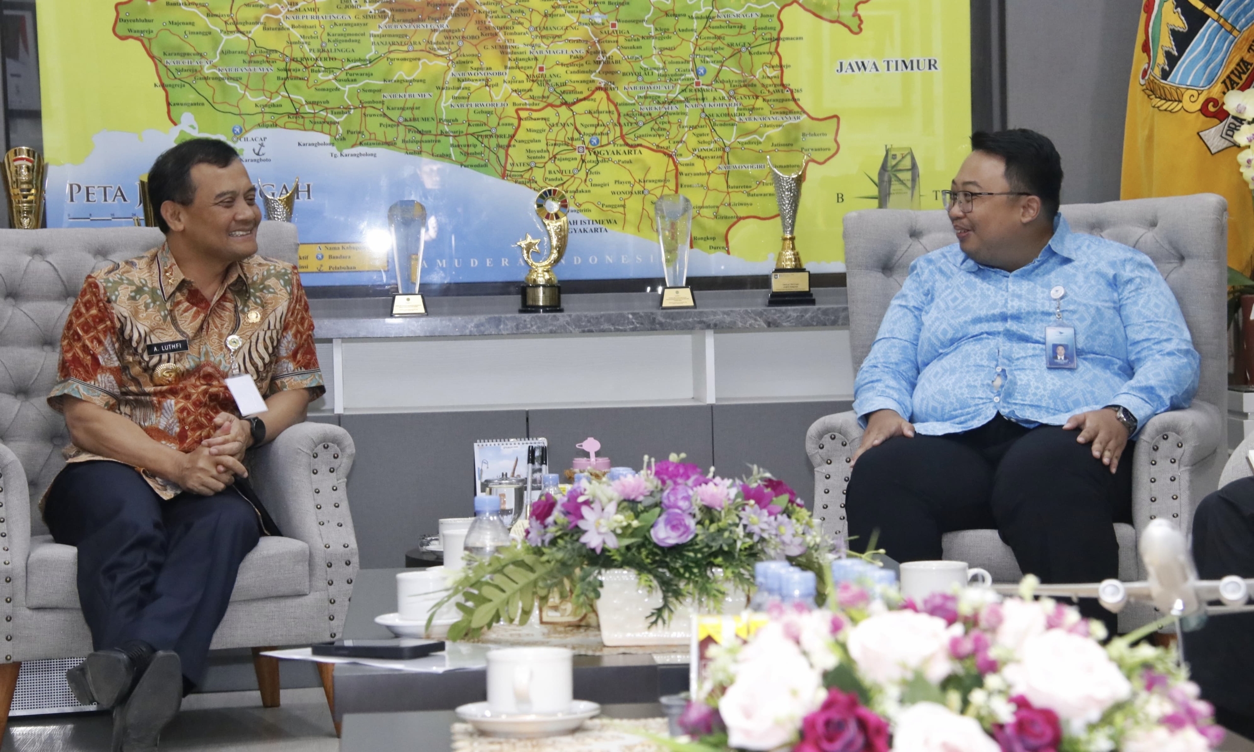 Temui Gubernur Jateng, Garuda Indonesia Angkat Potensi Wisata Lokal