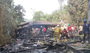 Dua Rumah Warga Badak Pemalang Ludes Terbakar