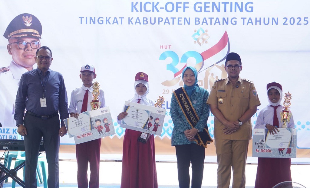 Peluncuran Program Genting, Faelasufa Targetkan 3.000 Anak di Batang Dapat Asupan Makanan Bergizi