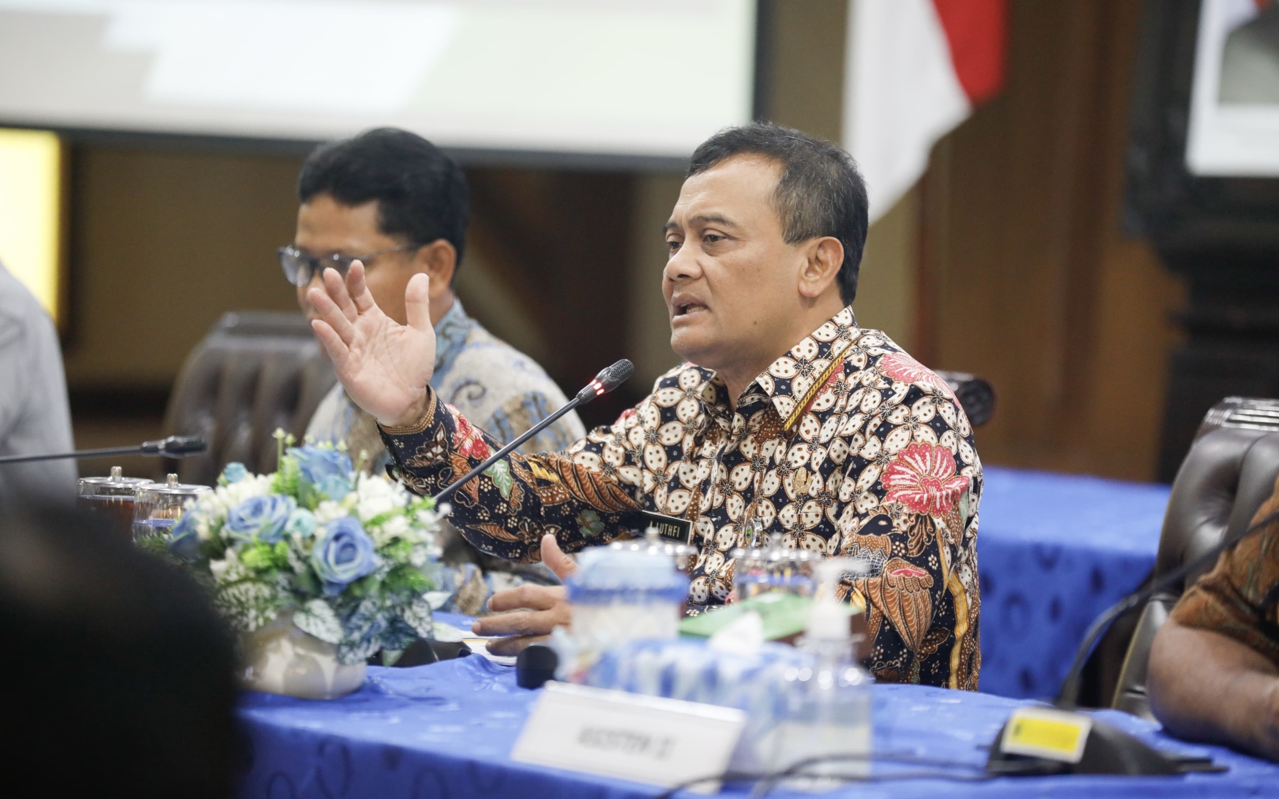 Ahmad Luthfi Sampaikan Aspirasi ke Senator, Minta Jateng Jadi Prioritas dalam Pembangunan Giant Sea Wall