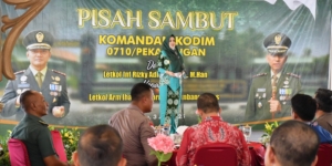 Pisah Sambut Dandim di Pendopo, Bupati Fadia Harapkan Kerjasama Semakin Erat