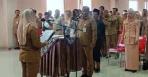 Tahroni Resmi Dilantik Jadi Penjabat Sekda Brebes