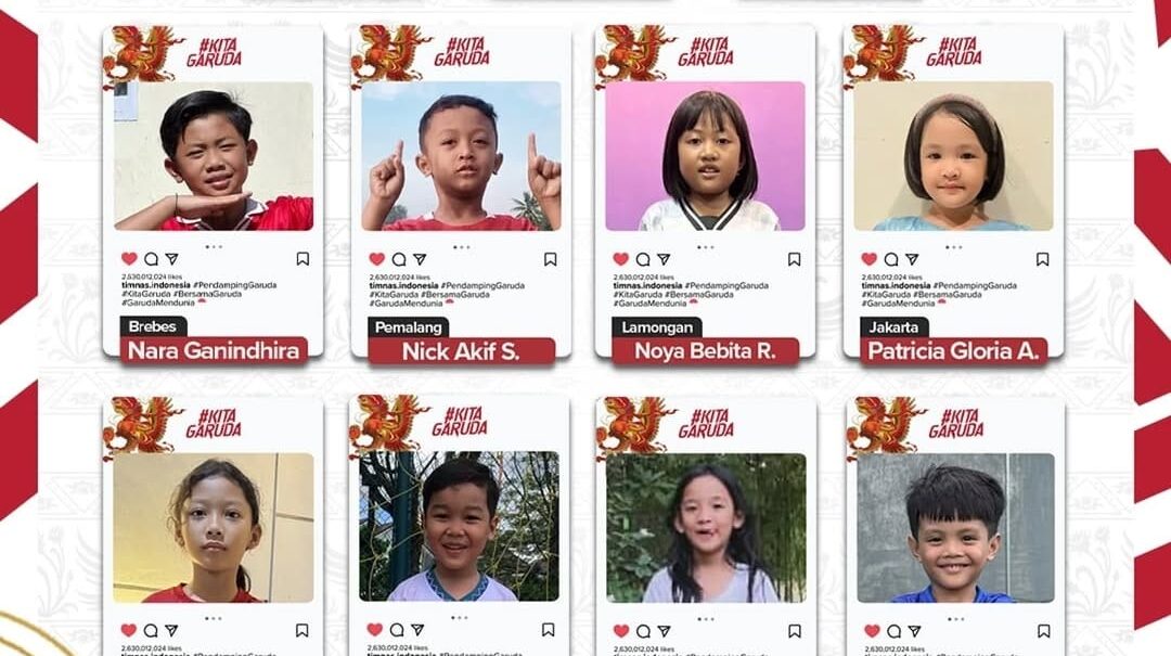 Dua Bocah Pemalang Jadi Pendamping Timnas Indonesia vs Malaysia di Piala AFF U-23 Nanti Malam