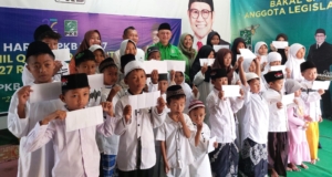 Rayakan Harlah ke-27, PKB Pemalang Santuni Anak Yatim