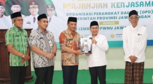 Percepat Pembangunan Daerah Pemprov Jateng Kolaborasi dengan 18 Lembaga PWNU
