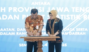 Ahmad Luthfi Jalin Kerja Sama dengan BPS sebagai Pilot Project Pengintegrasian Data