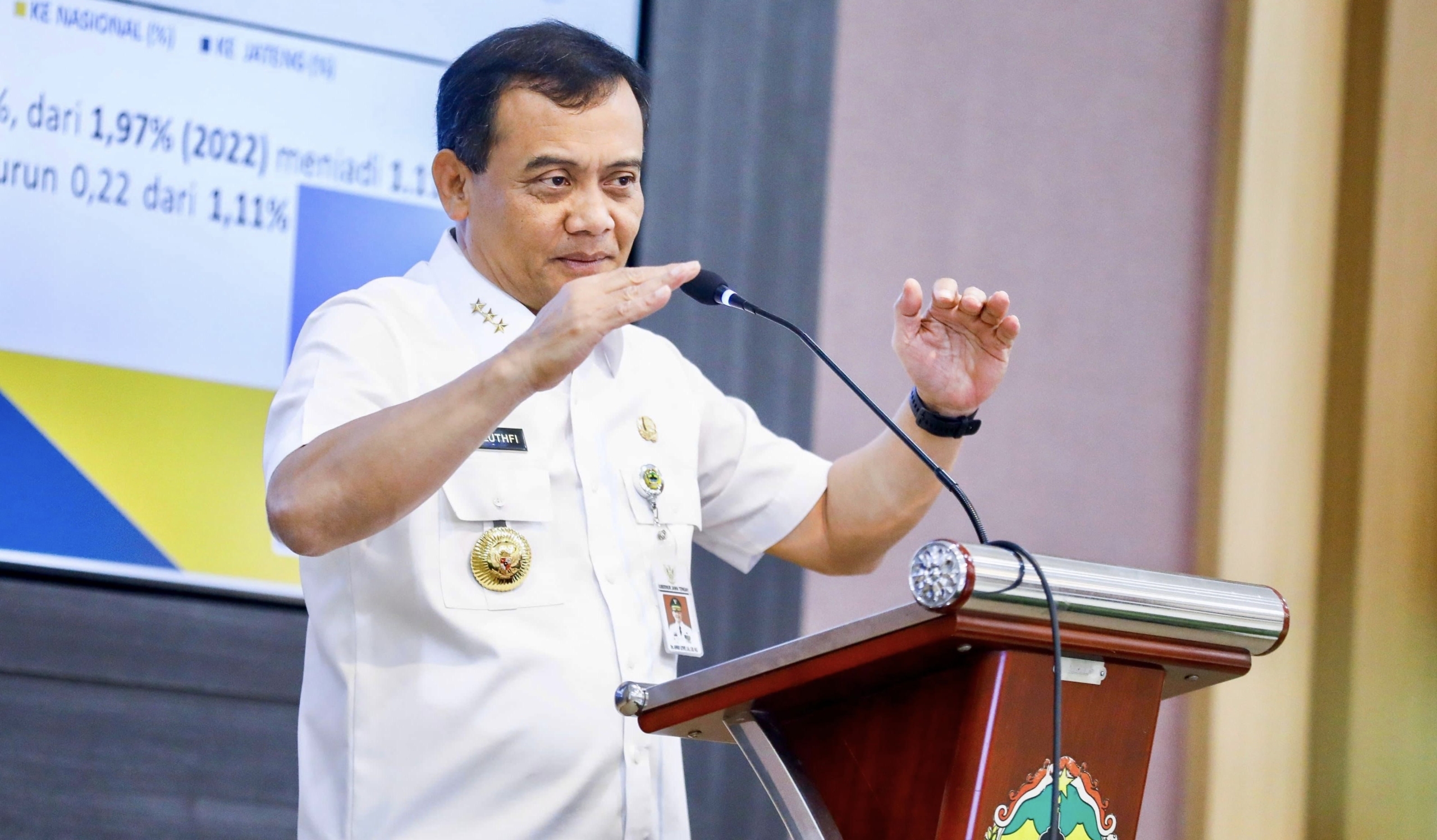 Kemiskinan Jateng Turun, Ahmad Luthfi: Ini Hasil Kerja Tim, Harus Terus Ditingkatkan