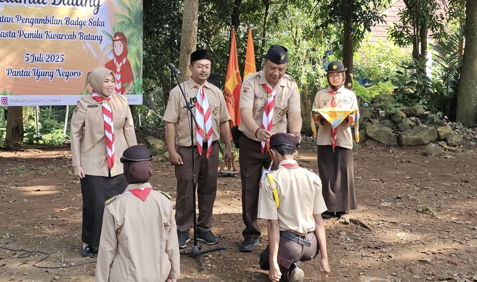 Dikukuhkan Bawaslu, Saka Adhyasta Jadi Agen Pengawas Pemilu