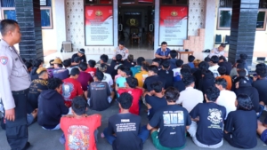 Polres Pekalongan Amankan 65 Remaja Terpengaruh Ajakan Aksi di Medsos