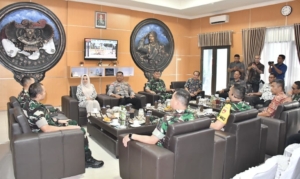 Bupati Fadia Terima Kunjungan Waasrena Kasad dalam Rangka Asistensi TMMD Reguler ke-125