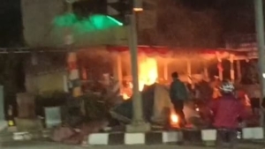 Aksi Anarkis Meluas di Brebes, Pos Polisi Tol Brexit Dibakar Massa