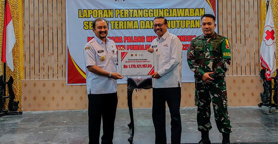 Lampaui Target, Hasil Bulan Dana PMI Pemalang 2025 Capai Rp 1,7 Miliar