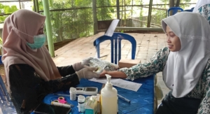 Cegah Risiko Terserang Penyakit, SMA 1 Bandar Gelar CKG