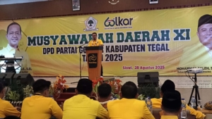Agus Solichin Kembali Pimpin Golkar Kabupaten Tegal