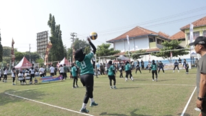 Puluhan Tim Bola Voli Perebutkan Piala Dandim Pemalang Cup 2025