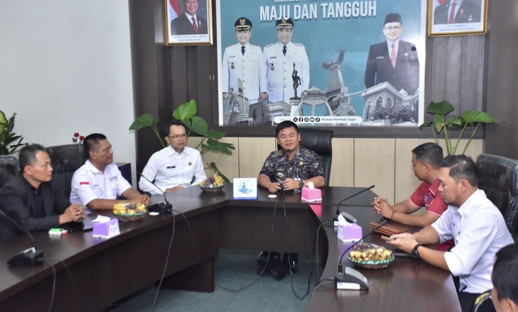 Askab PSSI Kabupaten Tegal Curhat ke Bupati Ischak, 2 Tahun Tak Dapat Anggaran