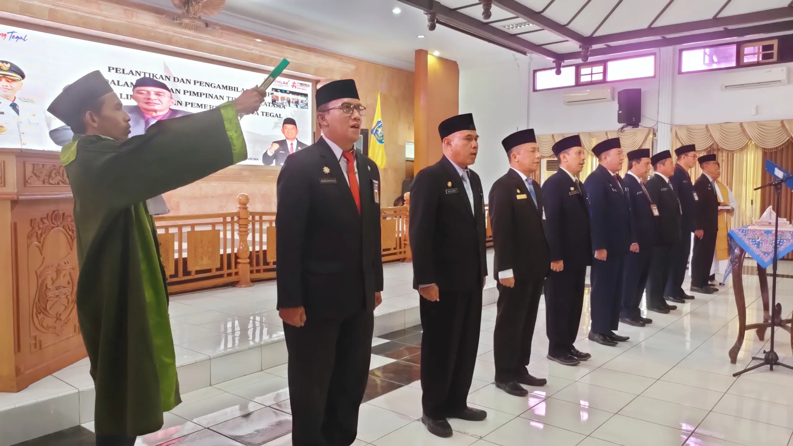 Dedy Yon Reshuffle Pejabat Pemkot Tegal, Ini Daftar Lengkapnya