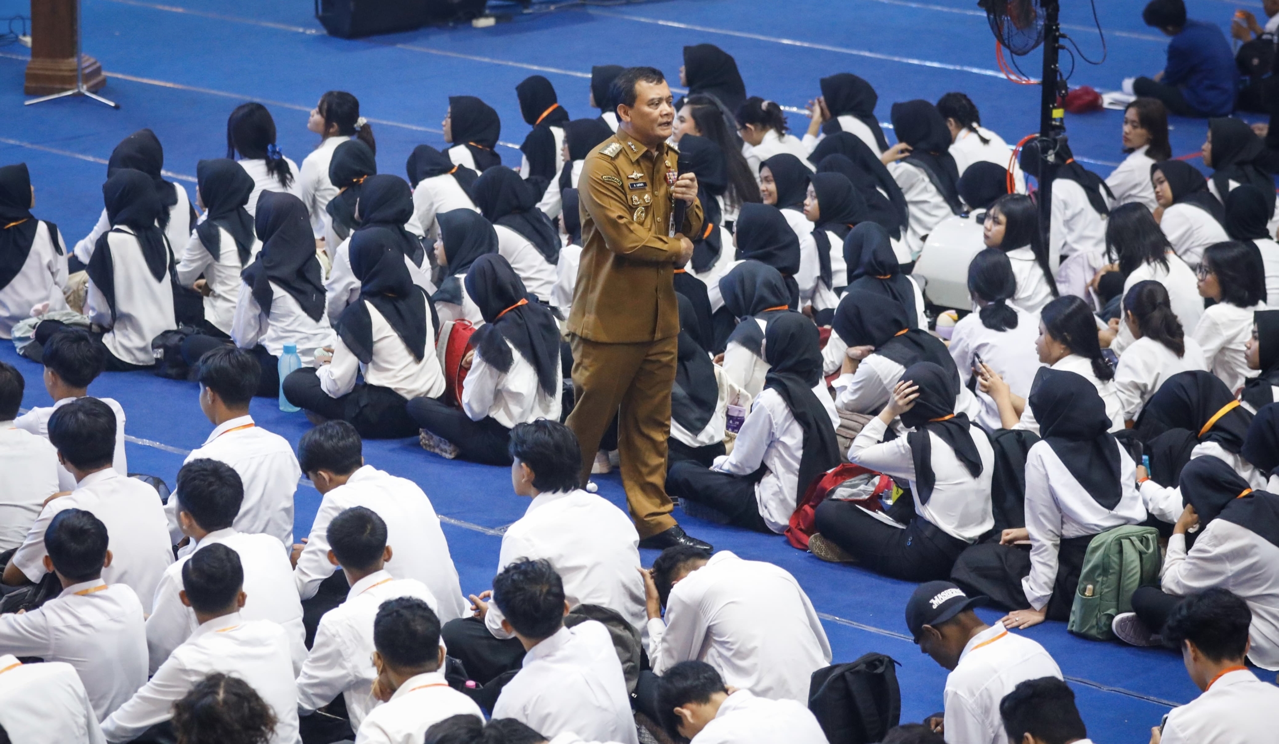 Motivasi 2.848 Mahasiswa Baru USM, Ahmad Luthfi; Jadilah Tulang Punggung Perubahan