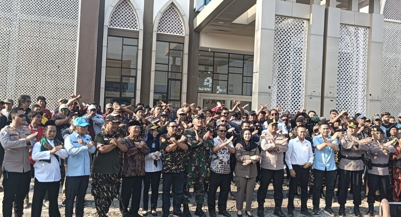 Ribuan Warga Deklarasi Damai, Tolak Anarkisme