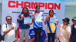 Raih Perak dan Perunggu, Eiffelyn Karinza Antar POSSI Tegal ke Porprov Jateng 2026