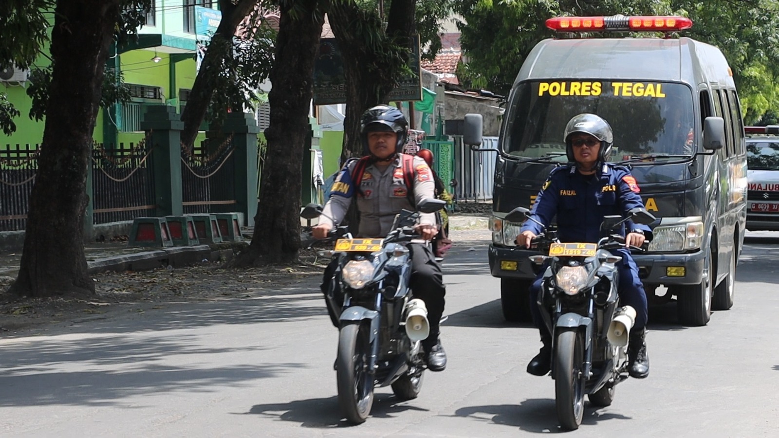 Diluncurkan, Tim Ambulans Motor Dokkes Polres Tegal Layani Pemeriksaan Kesehatan Gratis