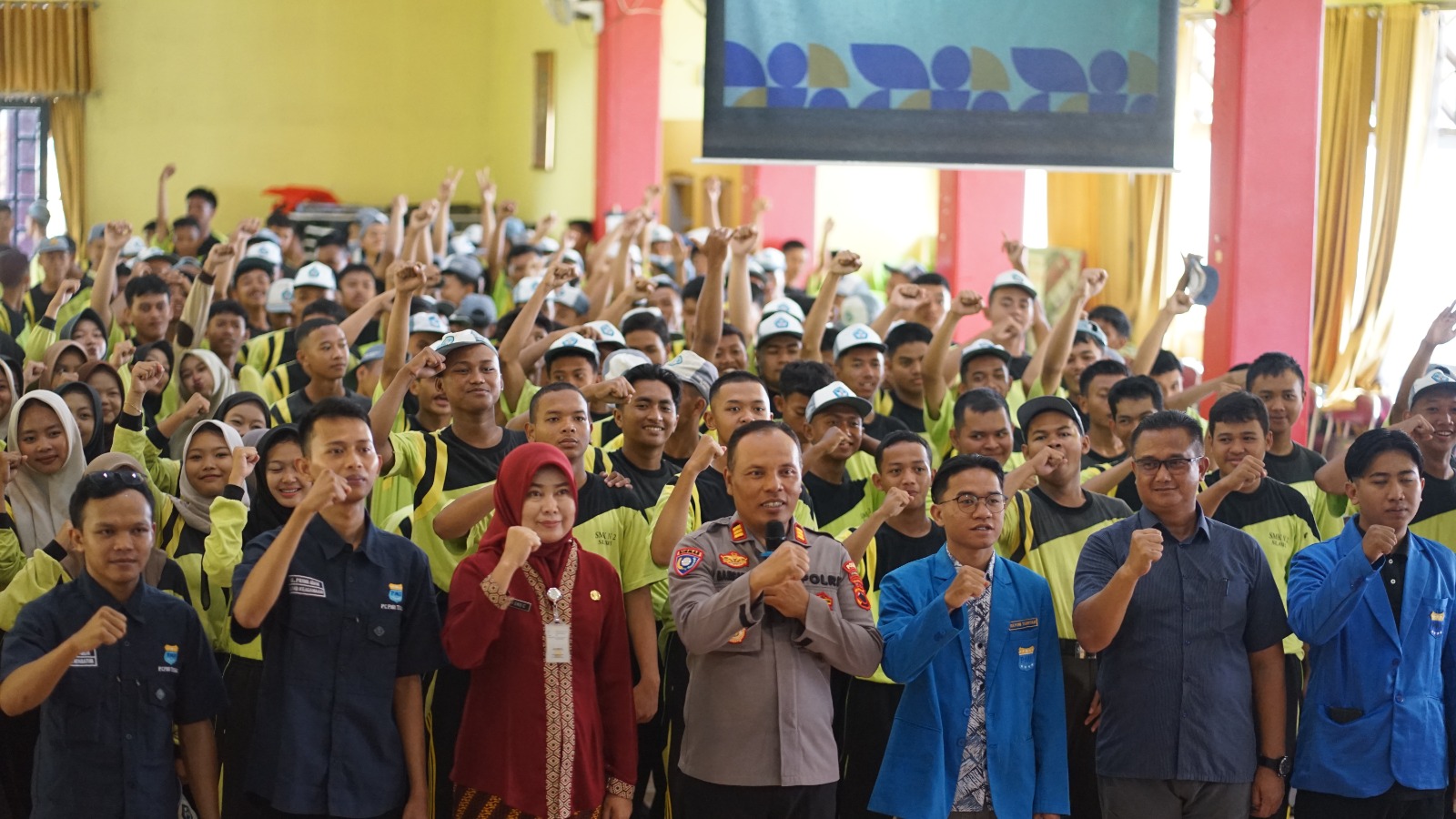 Polres Tegal Bersama PMII Edukasi Pelajar tentang Pancasila dan Penguatan Karakter