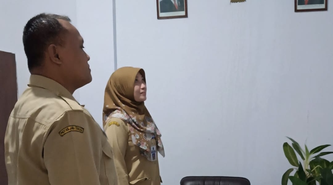 Mengharukan, Disporapar Kabupaten Tegal Tiap Jam 10 Pagi Nyanyikan Lagu Indonesia Raya