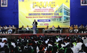 Lanal Tegal dan BNN Gembleng Mahasiswa Baru UPS