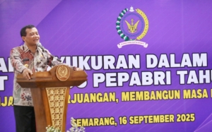 HUT ke-66 Pepabri, Ahmad Luthfi Ajak Masyarakat Jaga Keamanan dan Ketertiban