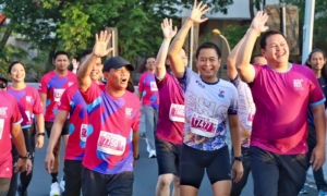 Ramaikan Solo Run Fest 2025, Ahmad Luthfi Ikut Berlari Bersama Ribuan Peserta